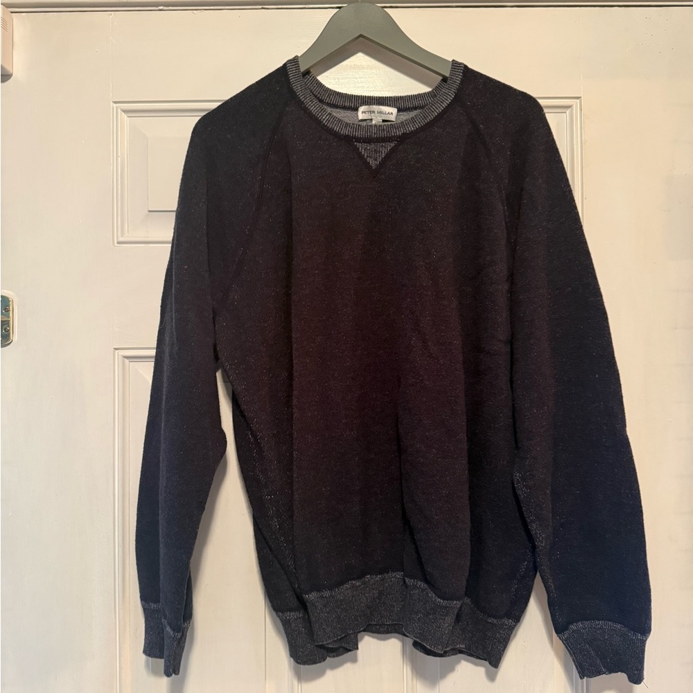 Peter Millar Navy Crewneck Sweater